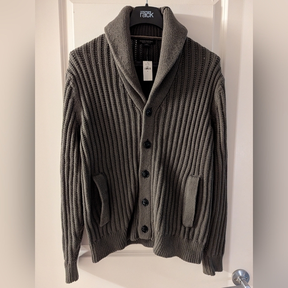 Banana Republic Campania Cardigan Sweater - Forest Green - Picture 1 of 5
